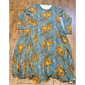 Peruvian Connection Women’s Dress – Size 24 (XXL) Pima Cotton • Modal Blend •